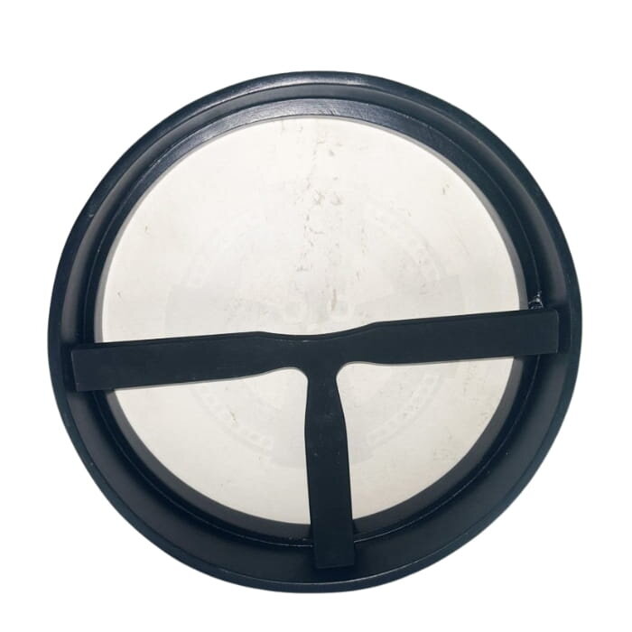 Koda Bodhran  14" X 3" Black - Orange And Green Celtic Cross With Bag & Beater