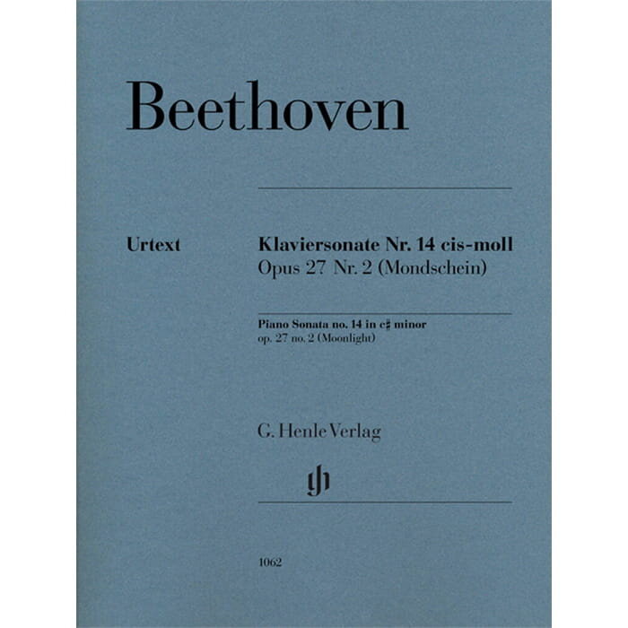 Beethoven Moonlight Sonata Urtext