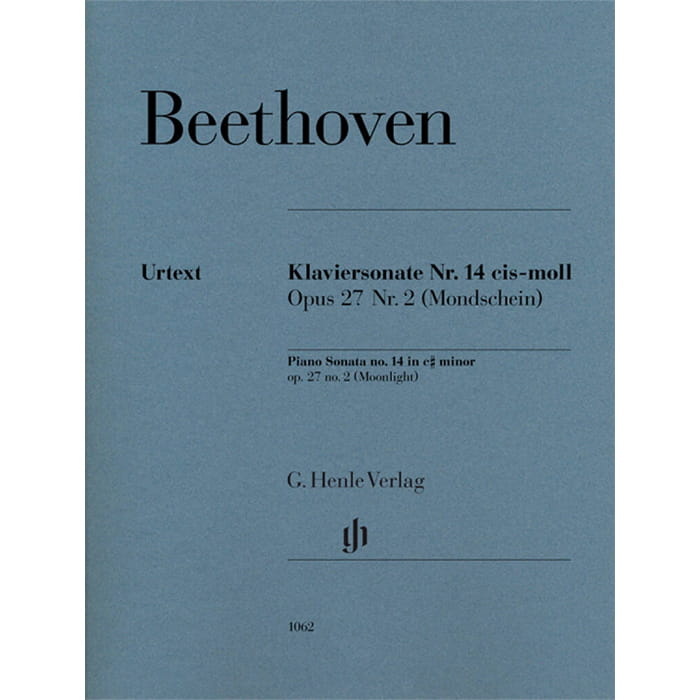 Beethoven Moonlight Sonata Urtext
