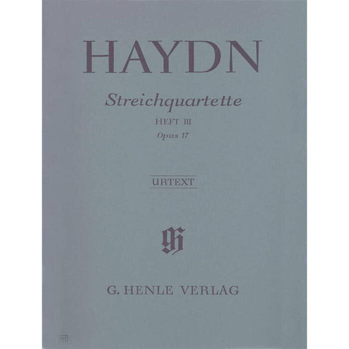 String Quartets Volume III, Op. 17