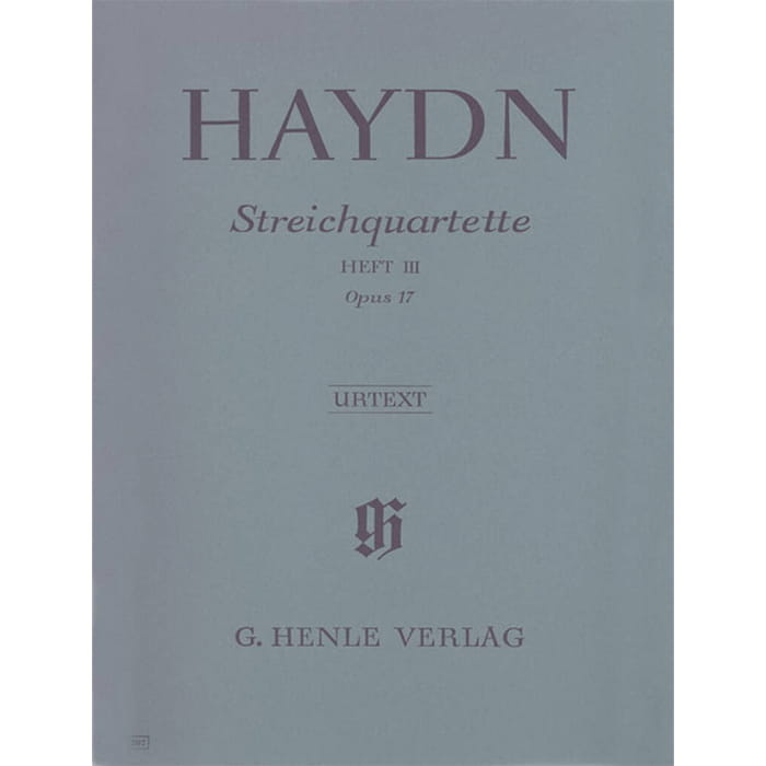 String Quartets Volume III, Op. 17