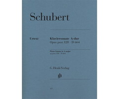 Schubert: Piano Sonata A Major, Op. Post. 120 D 664