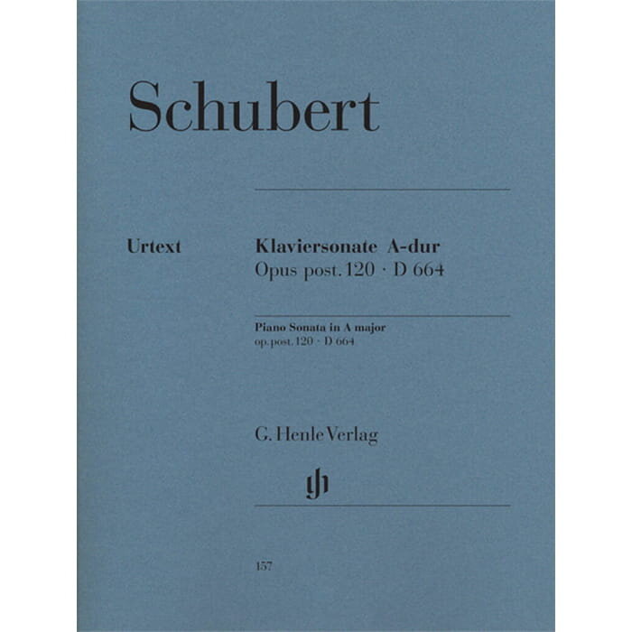 Schubert: Piano Sonata A Major, Op. Post. 120 D 664