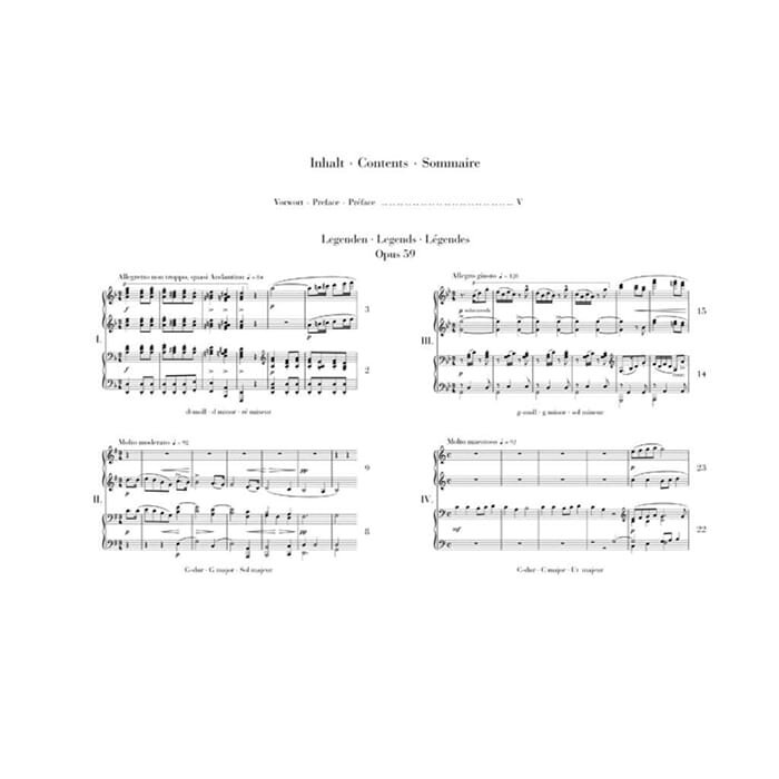 Legends Op. 59