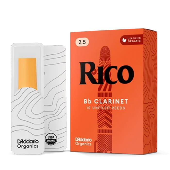 D'Addario Rico Reeds Bb Clarinet 2.5