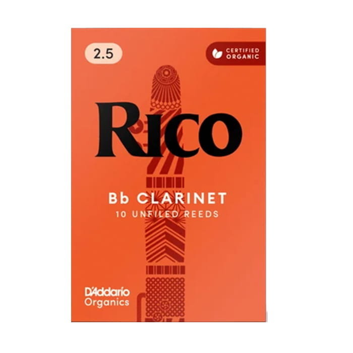 D'Addario Rico Reeds Bb Clarinet 2.5