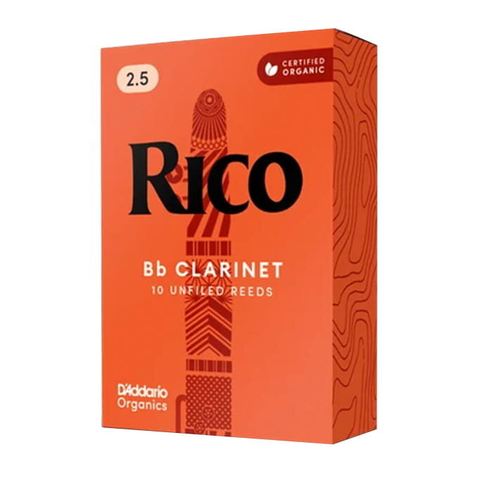 D'Addario Rico Reeds Bb Clarinet 2.5