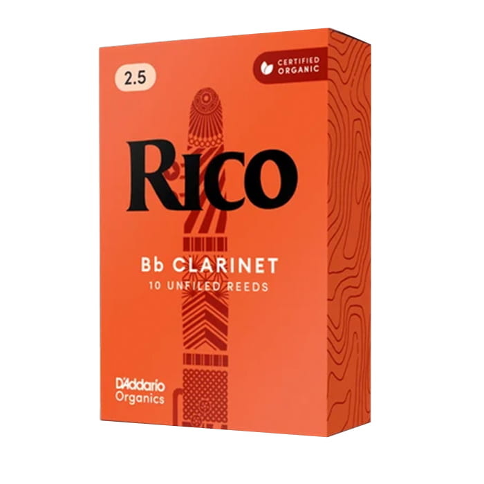 D'Addario Rico Reeds Bb Clarinet 2.5