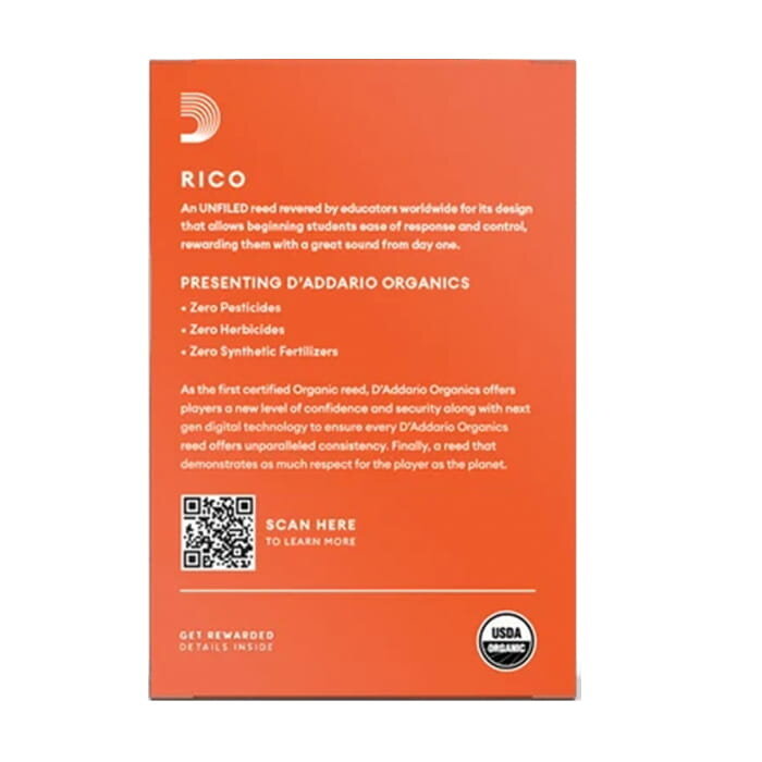 D'Addario Rico Reeds Bb Clarinet 3