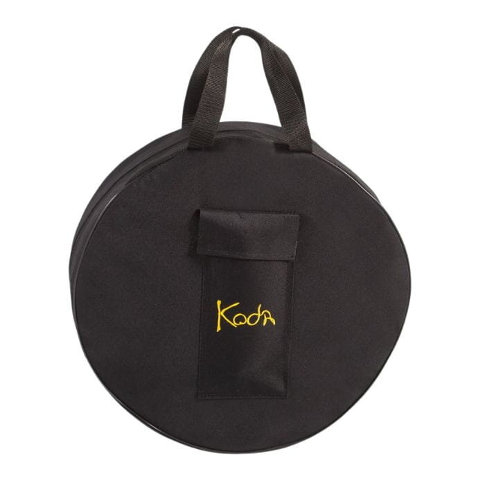 Koda Bodhran  16" X 4" Black - Celtic Cross Green With Bag & Beater