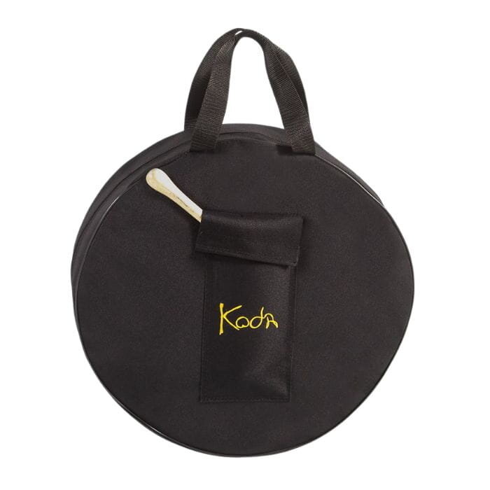 Koda Bodhran  16" X 4" Black - Ceol Agus Craic With Bag & Beater