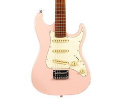 Jet JS300 Mini Electric Guitar - Pink