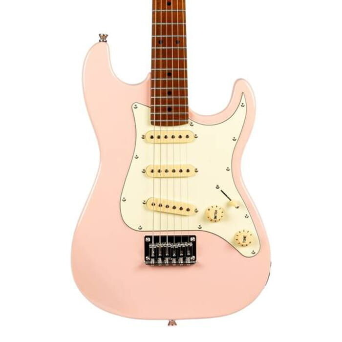 Jet JS300 Mini Electric Guitar - Pink