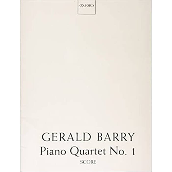 Gerald Barry Piano Quartet No.1