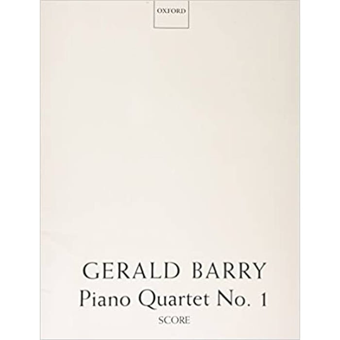 Gerald Barry Piano Quartet No.1