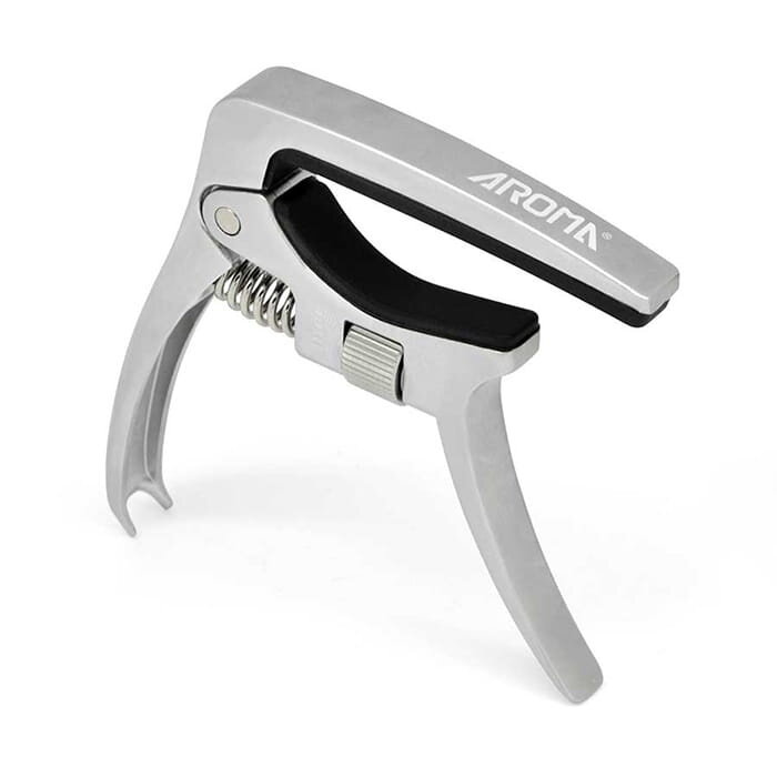 Aroma Acoustic and Electric Guitar Capo with Bridge Pin Puller