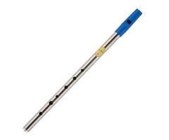 Feadog Nickel D Whistle, Blue Top