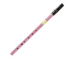 Feadog Feadog Pink D Whistle, Black Top