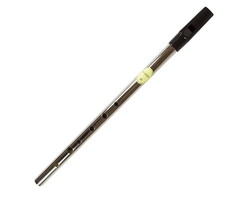 Feadog Feadog Nickel D Whistle, Black Top