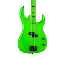 Dean Custom Zone Bass Nuclear Green