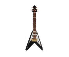 Magnet Electric Guitar (V) Black 10  cm