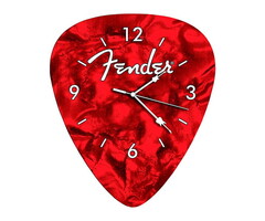 Fender Red Wall Clock