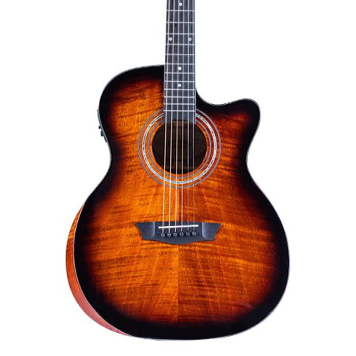 Washburn WCG12FCE Acoustic-Electric Guitar Gloss Finish