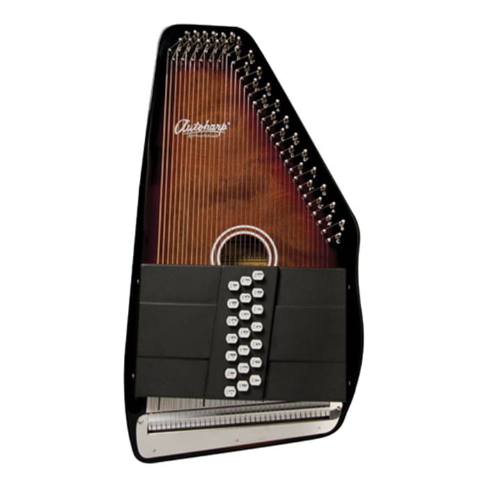 Autoharp (21 Chords) - Maple Top & Back - Tobacco Sunburst