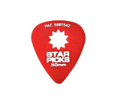 Star Picks Blister Packs .50mm Red