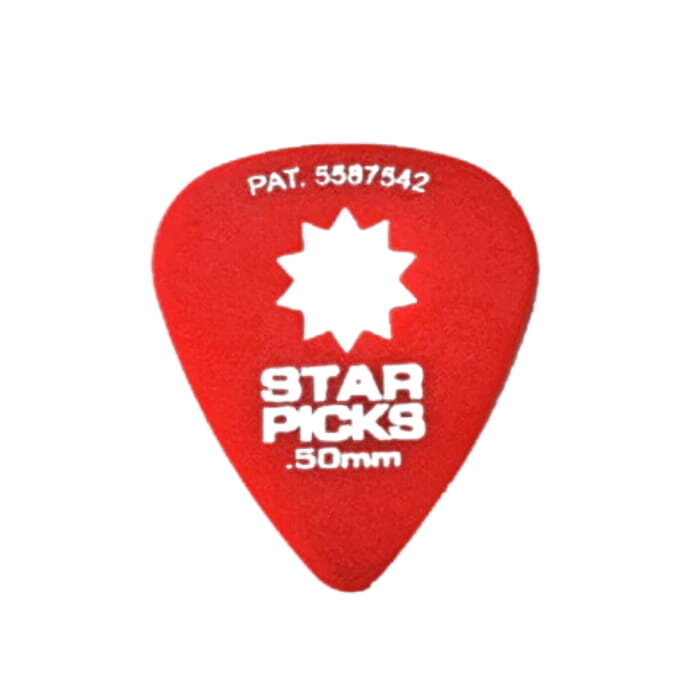 Star Picks Blister Packs .50mm Red