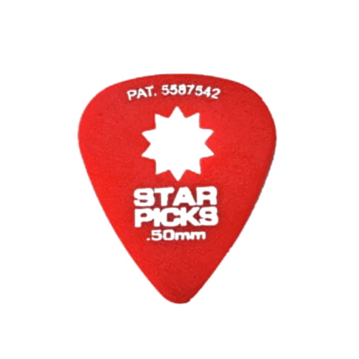Star Picks Blister Packs .50mm Red