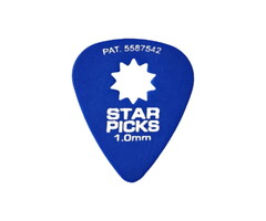 Star Picks Blister Packs 1.0mm Blue