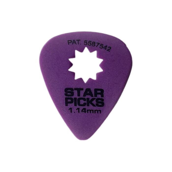 Star Picks Blister Packs 1.14mm Purple
