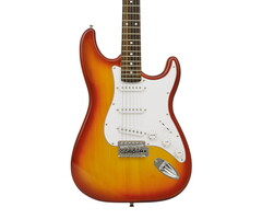 Chord CAL63 Electric Guitar Cherry Sunburst