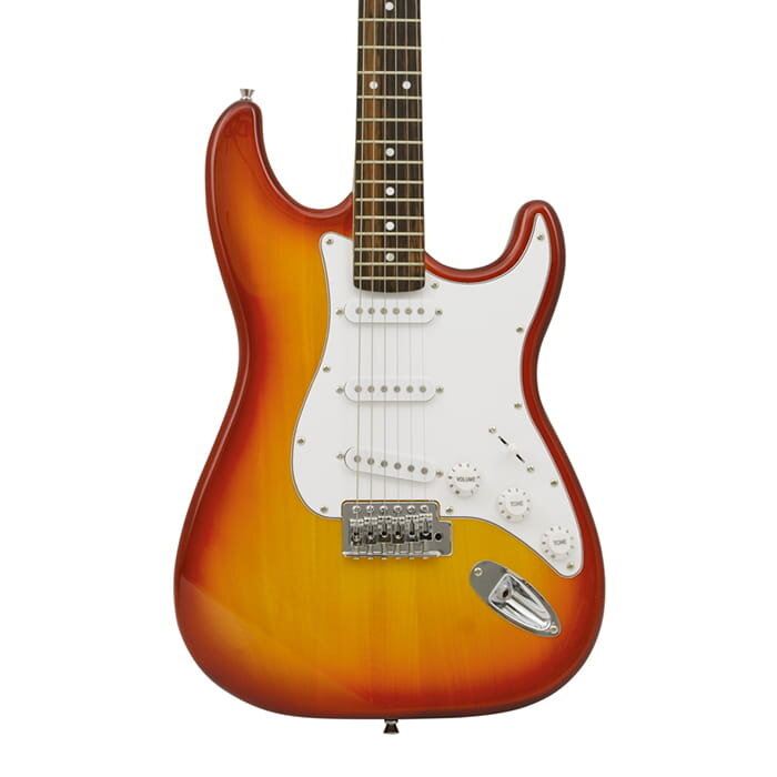 Chord CAL63 Electric Guitar Cherry Sunburst