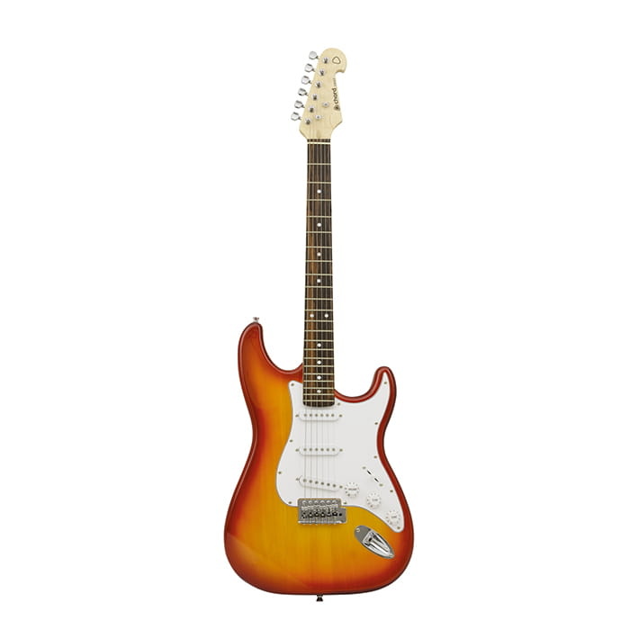 Chord CAL63 Electric Guitar Cherry Sunburst