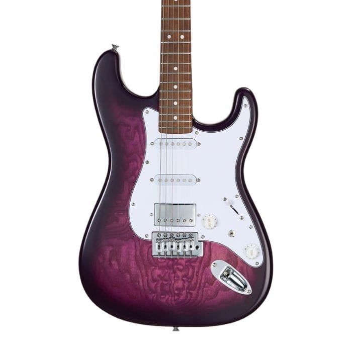 Mooer MSC20 Pro Electric Guitar Prune Purple