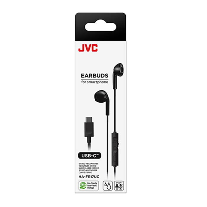 JVC Type C In Ear Wired Black