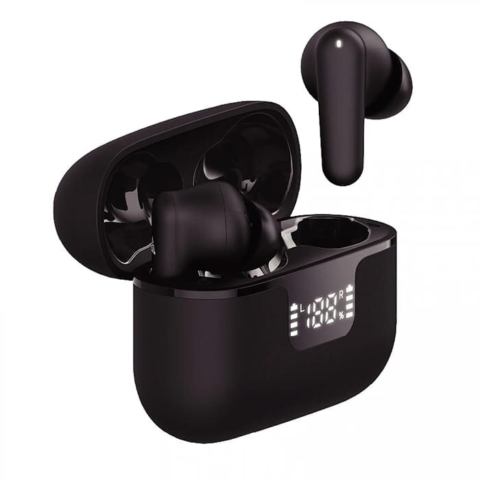 Groov-e GVTW11BK Black Vibe Buds True Wireless Earphones
