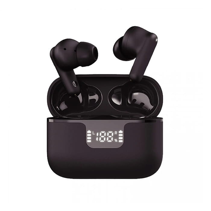 Groov-e GVTW11BK Black Vibe Buds True Wireless Earphones