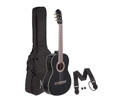 Koda 4/4 Classical Guitar Pack - Black