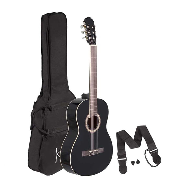 Koda 4/4 Classical Guitar Pack - Black