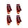 Plastic Thumbpick Shell Extra Large - Pack 4
