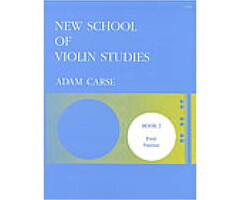 Carse: New School of Violin Studies Book 2