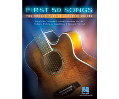 First 50 Songs You Should Play On Acoustic Guitar Gtr Bk