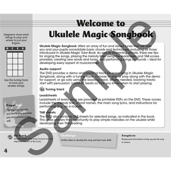 Ukulele Magic- Ukulele Magic Songbook