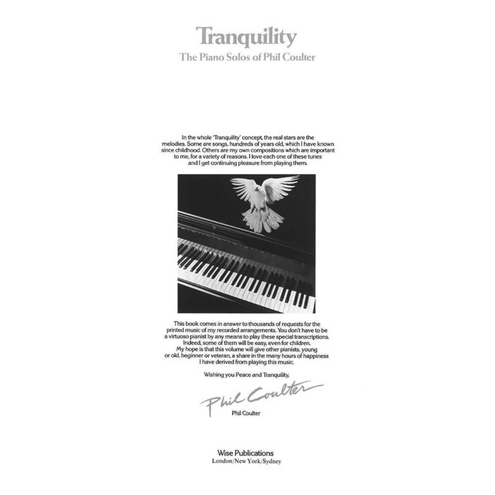 Tranquillity: The Piano Solos Of Phil Coulter
