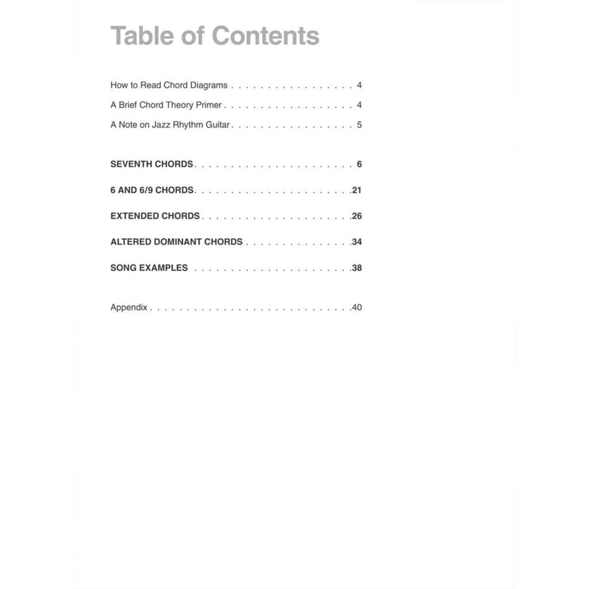 Jazz Guitar Chords