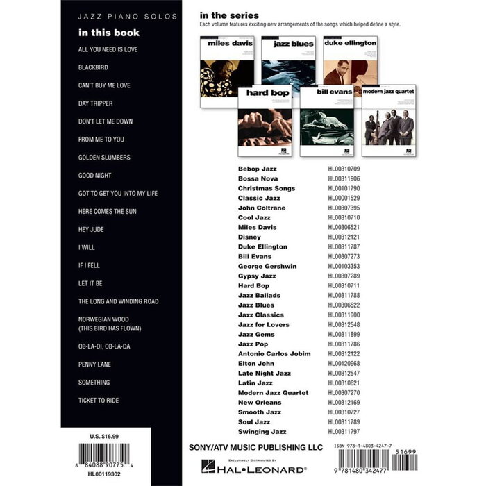 Jazz Piano Solos Series Volume 28: The Beatles