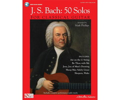 J.S Bach: 50 Solos For Classical Guitar